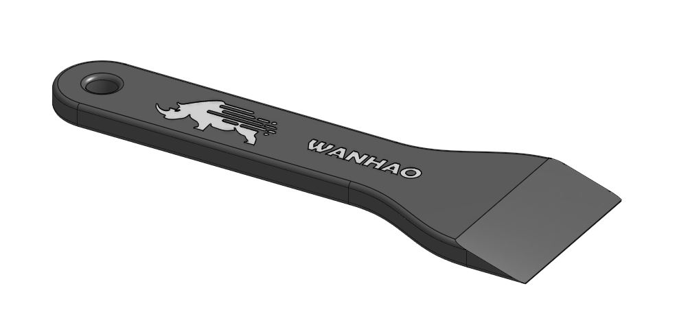 Wanhao Scraper 3D model thumbnail