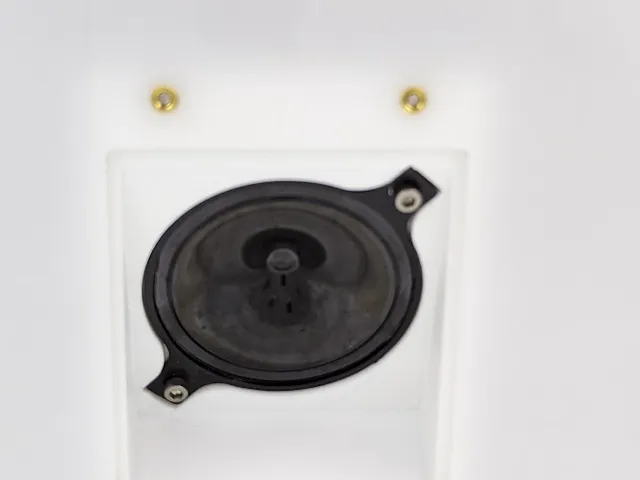 Speaker holders for 50mm round piezo speakers