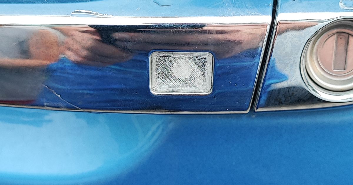 Hyundai door button by Paul Sitterly Download free STL model