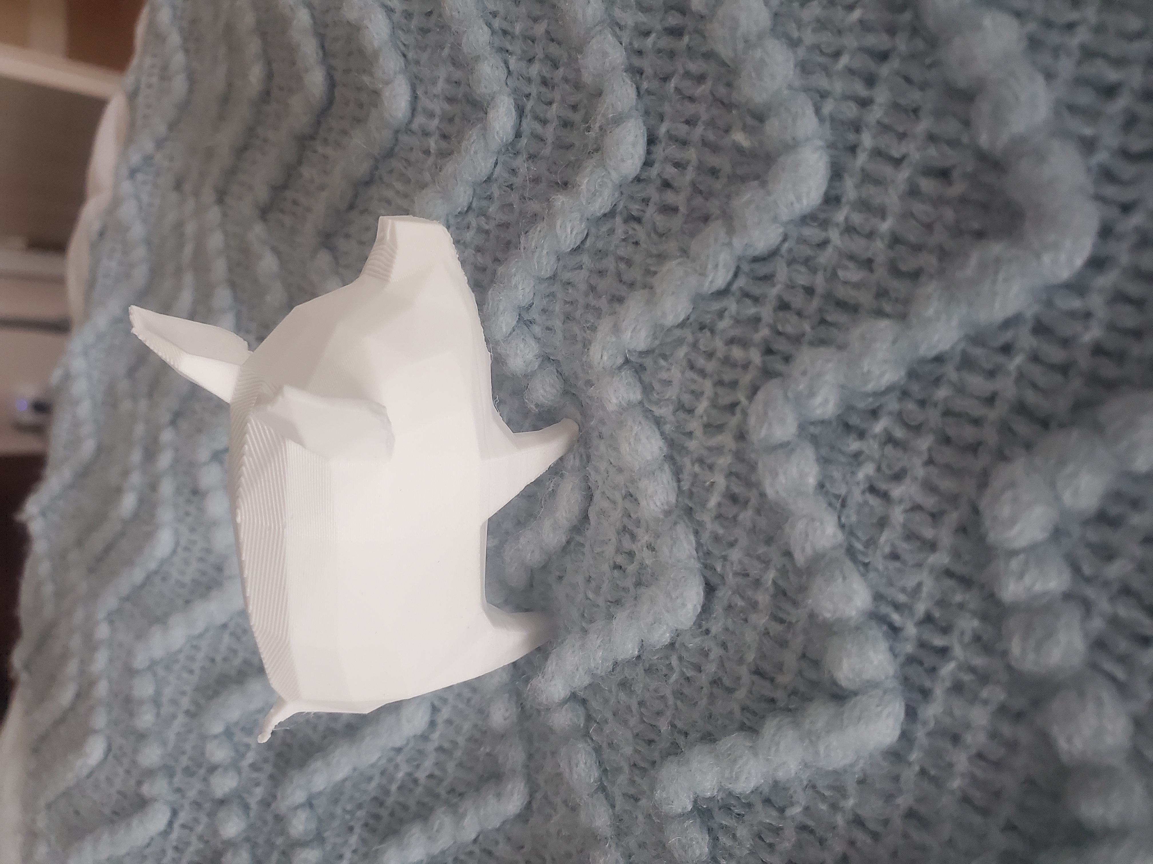 Low poly happy hog/pig