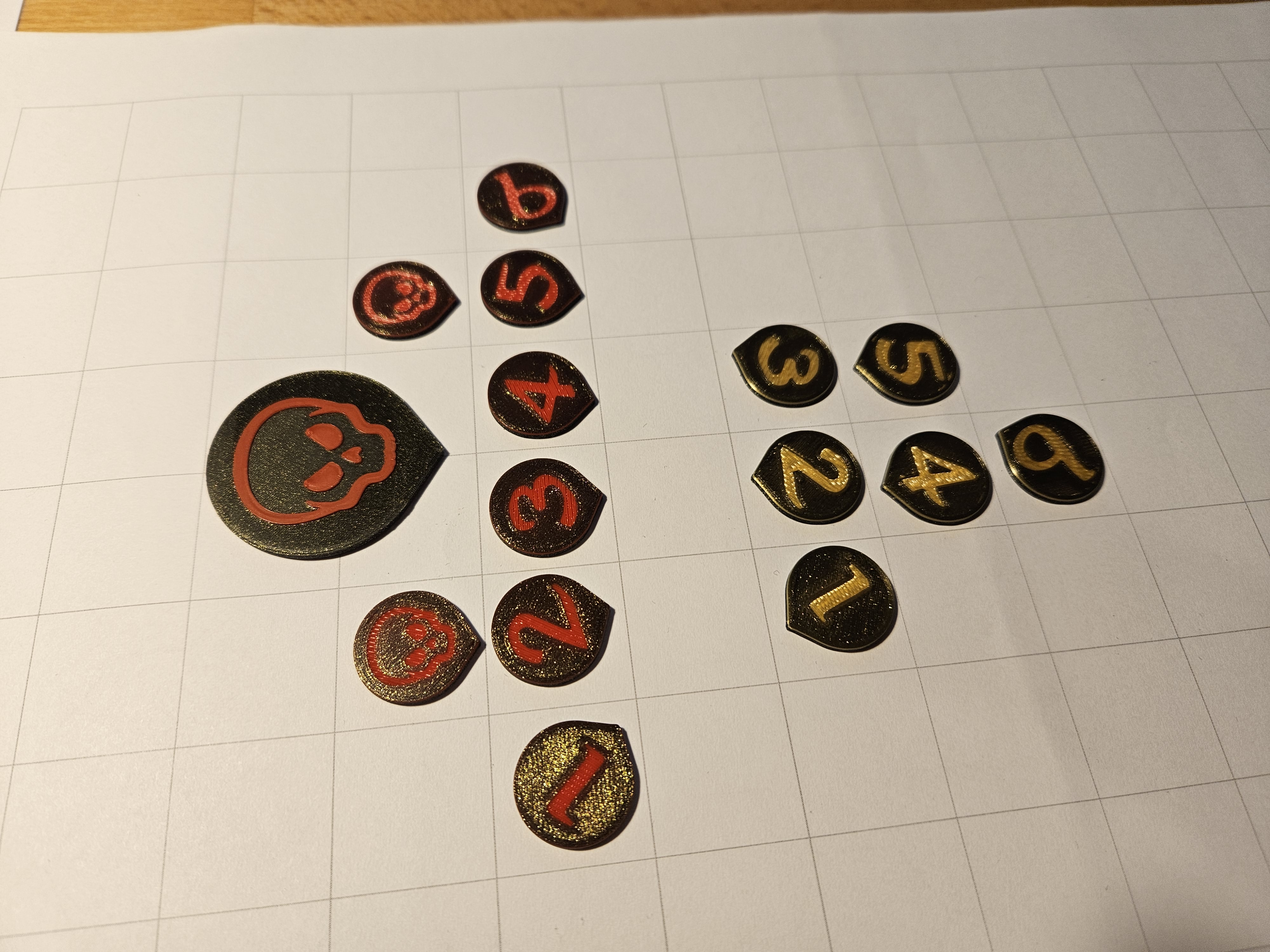 DnD creature tokens