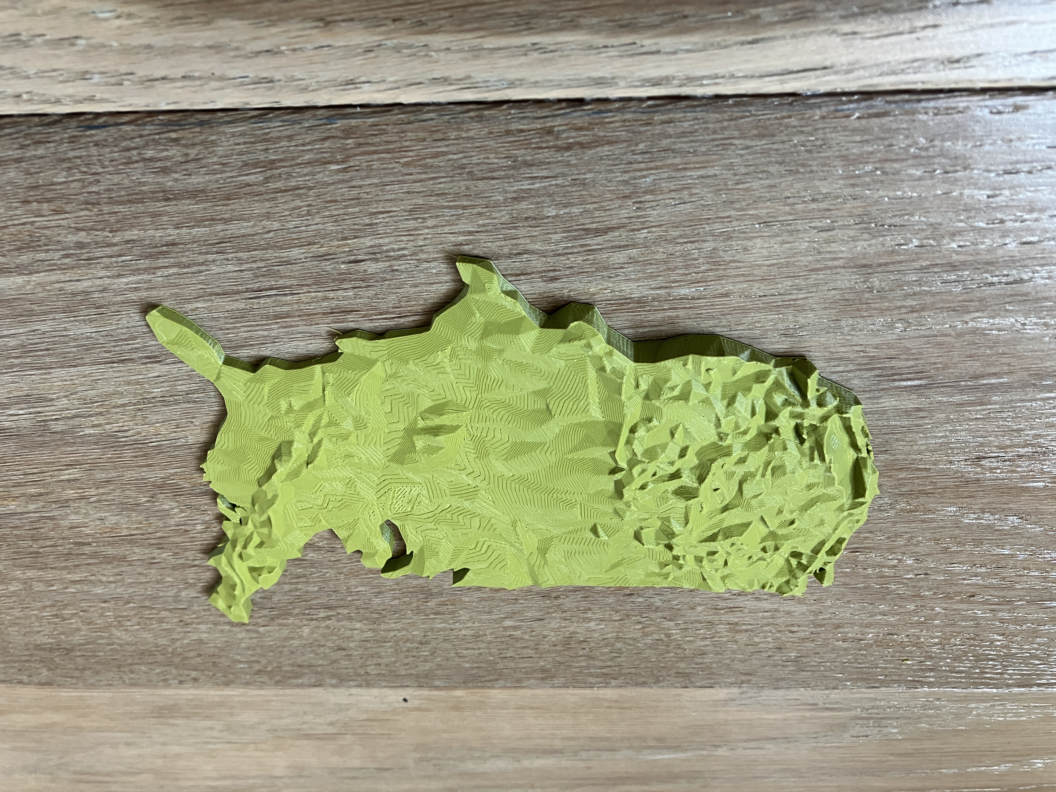 Low Poly USA Lower 48 States
