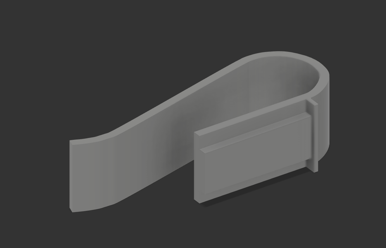 Sun Visor Clip for a Steel Line Garage Remote Holder