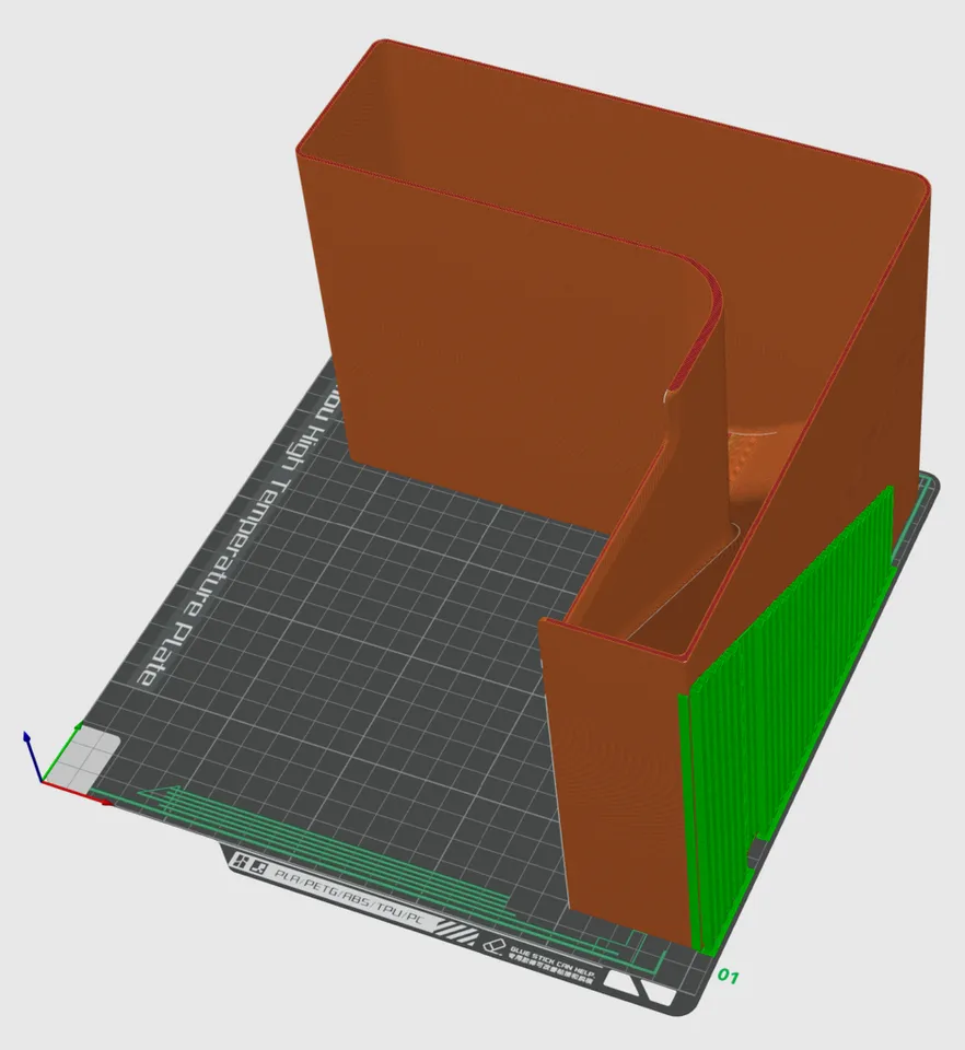 Dust Bax For Bambu Lab-X1-Carbon by Kakeru | Download free STL