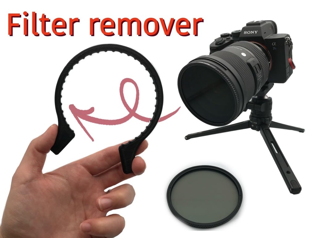 Lens Filter Remover by Kakeru Download free STL model