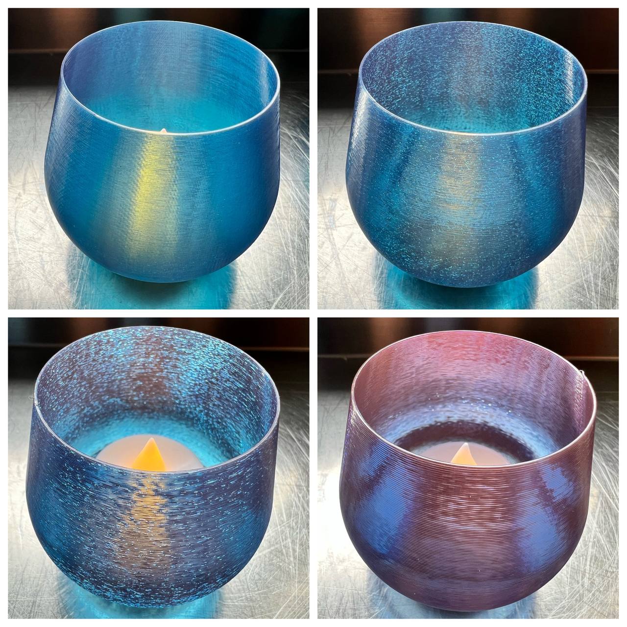 tea light cover series 230812 by yahbluez | Download free STL model | Printables.com