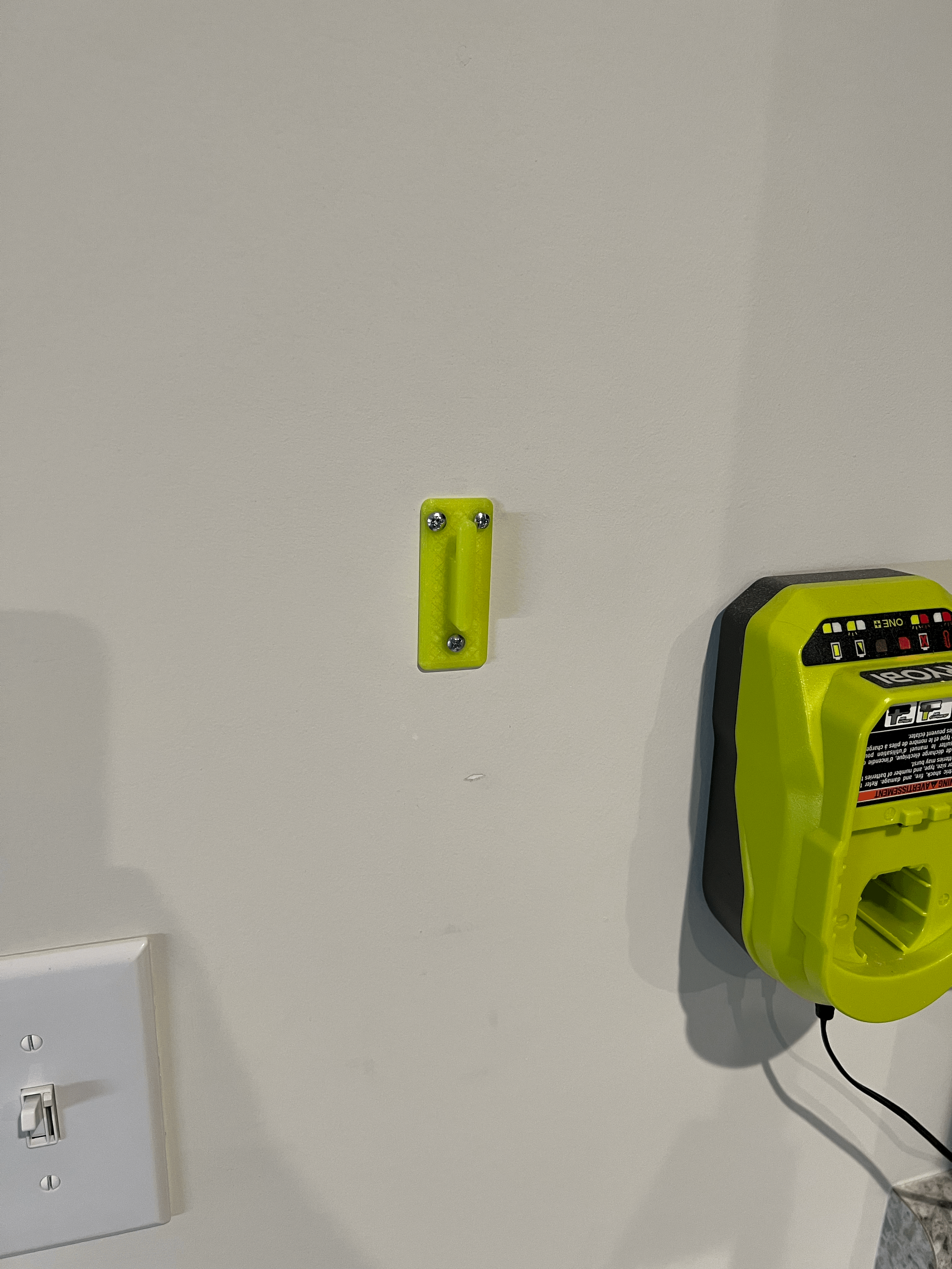 Ryobi Handheld Vacuum PCL705 Wall Mount Bracket by Whimsii3D Download free STL model Printables