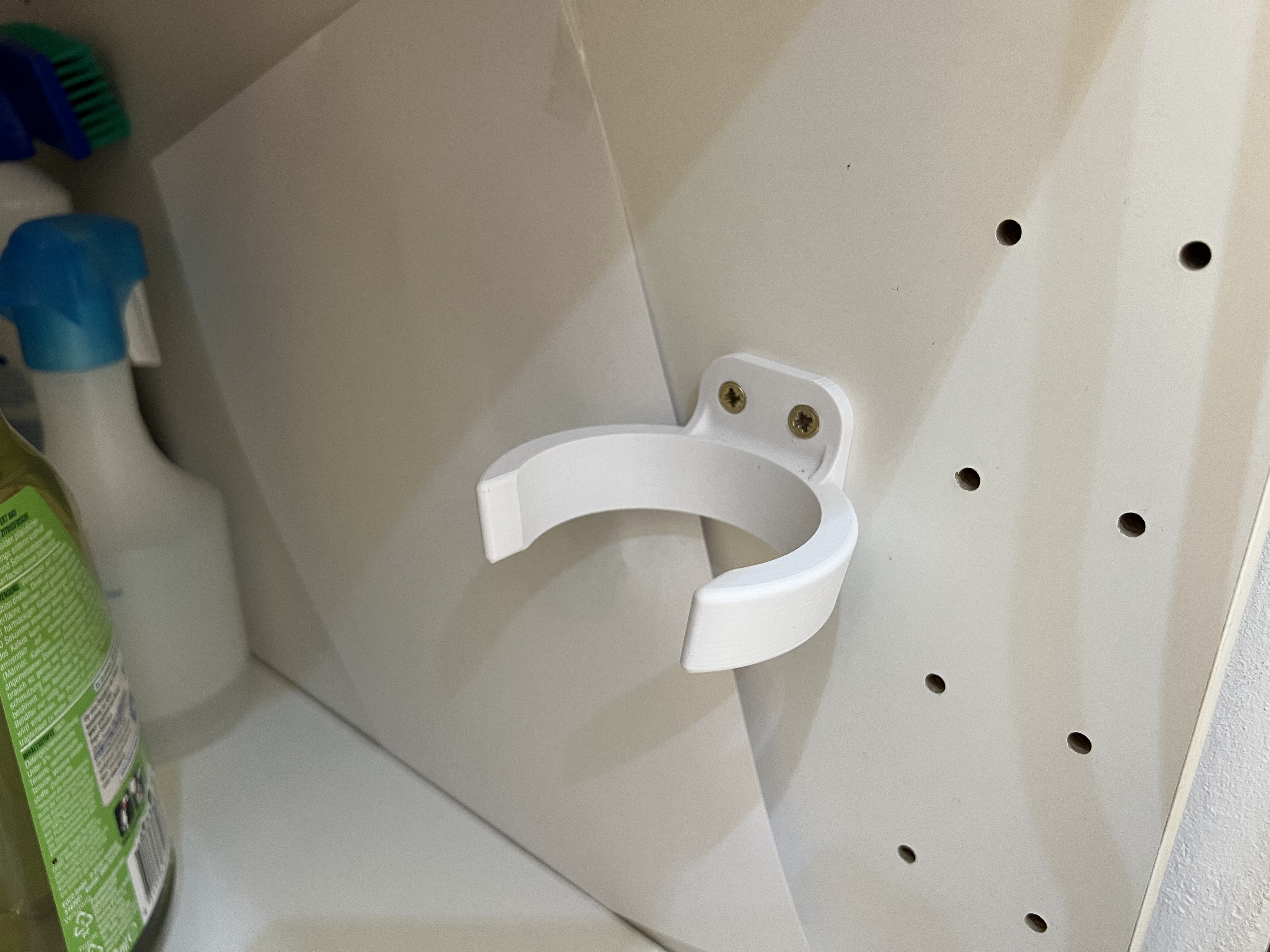 Hair dryer holder