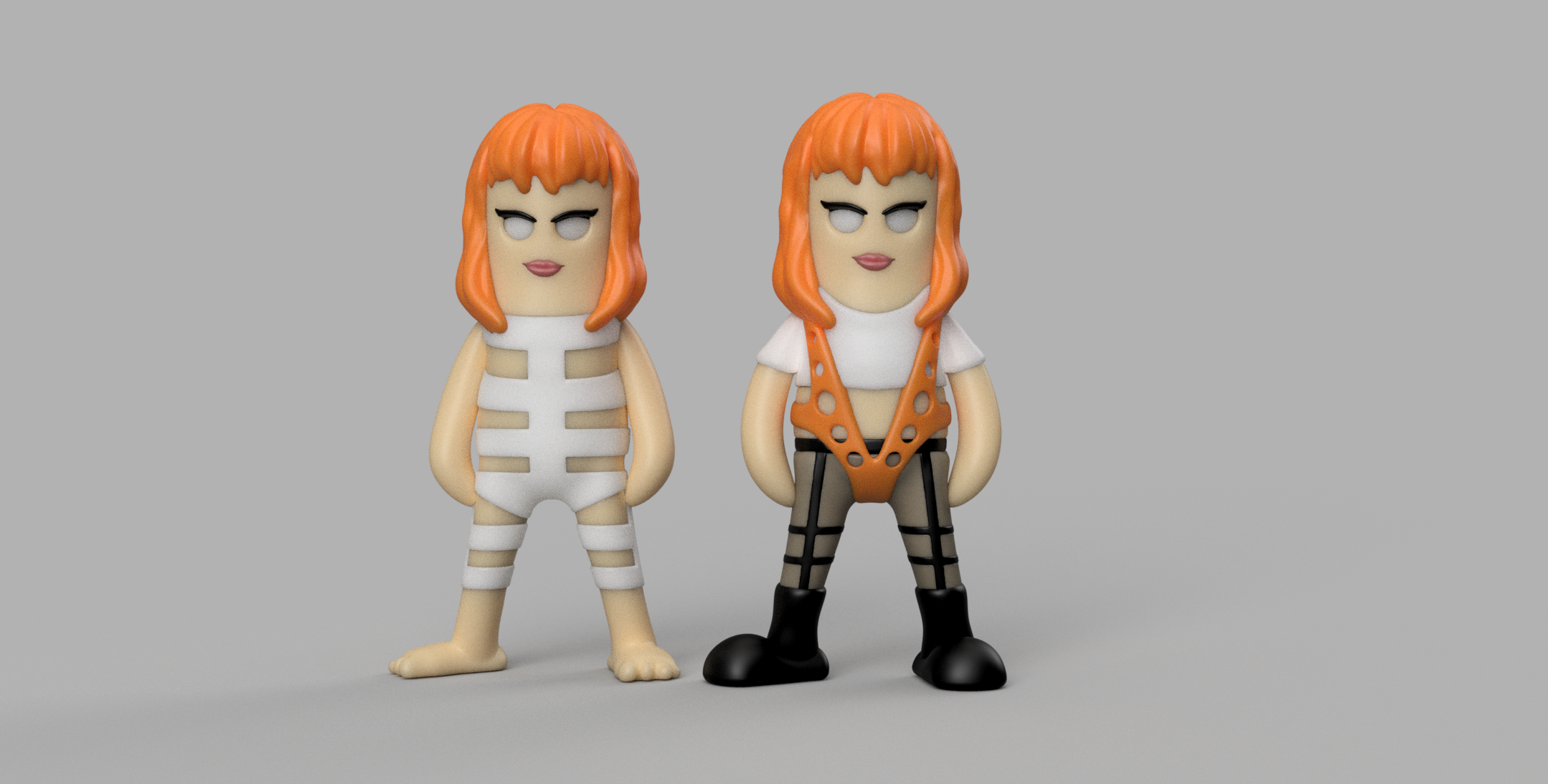 Mini Leeloo 3D model by Wekster