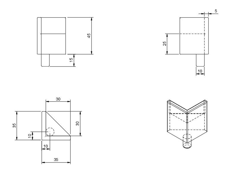 Miniatura 5 do modelo 3D Honeycomb Laser Bed Riser