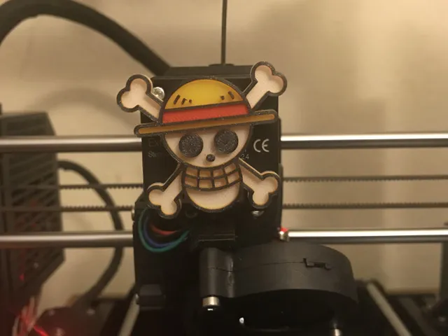 Straw Hat Pirates Jolly Roger Magnet