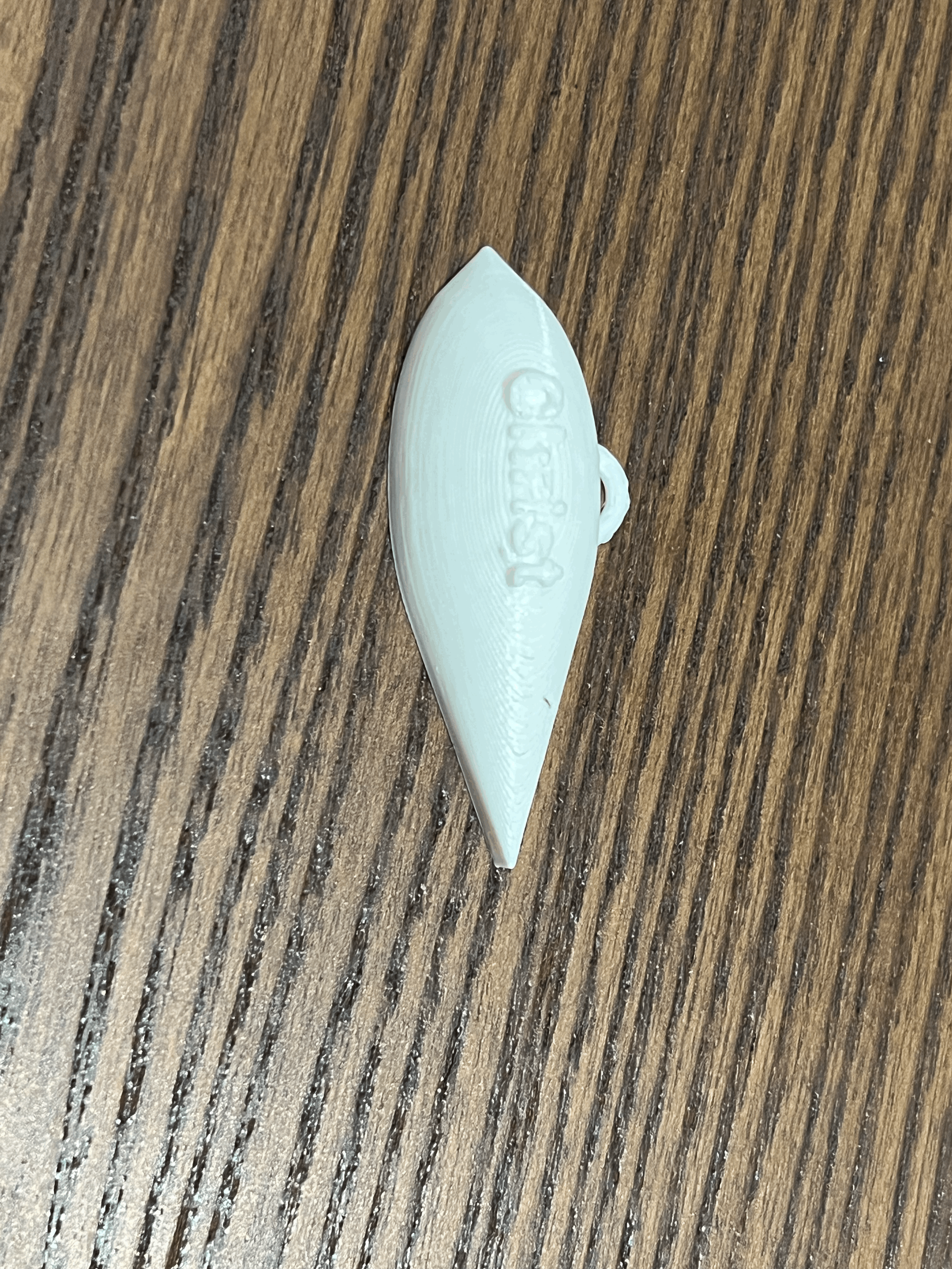 Christ Fish Pendant 3D model