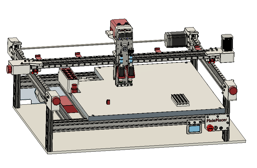 PixiePlacer OpenPnP Pick and Place Machine SMD Components by ...