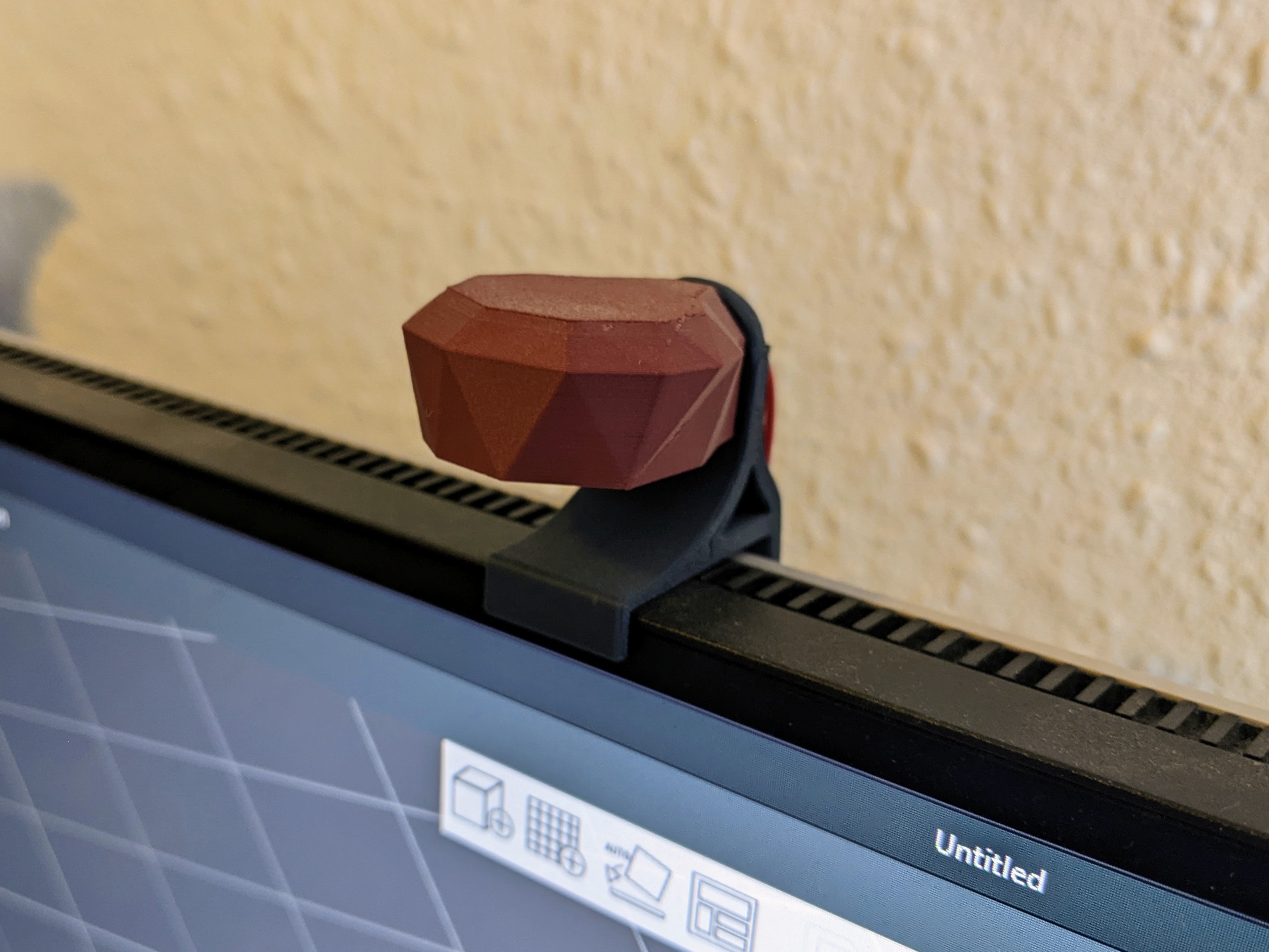 Low Poly Screen Lamp