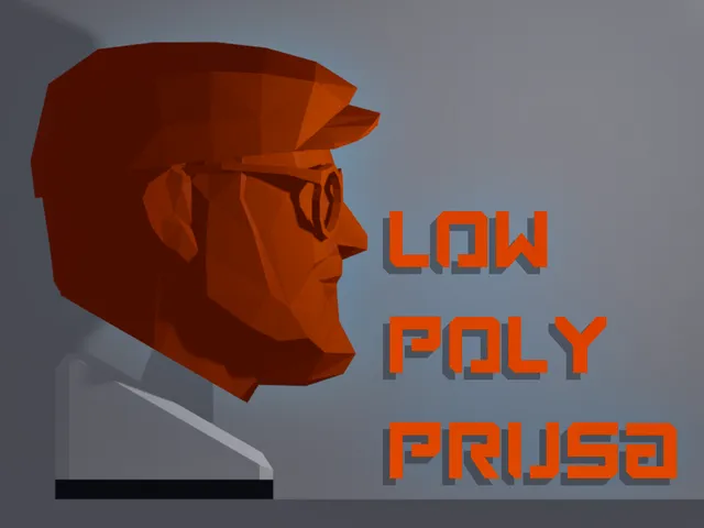 Low Poly Josef Prusa