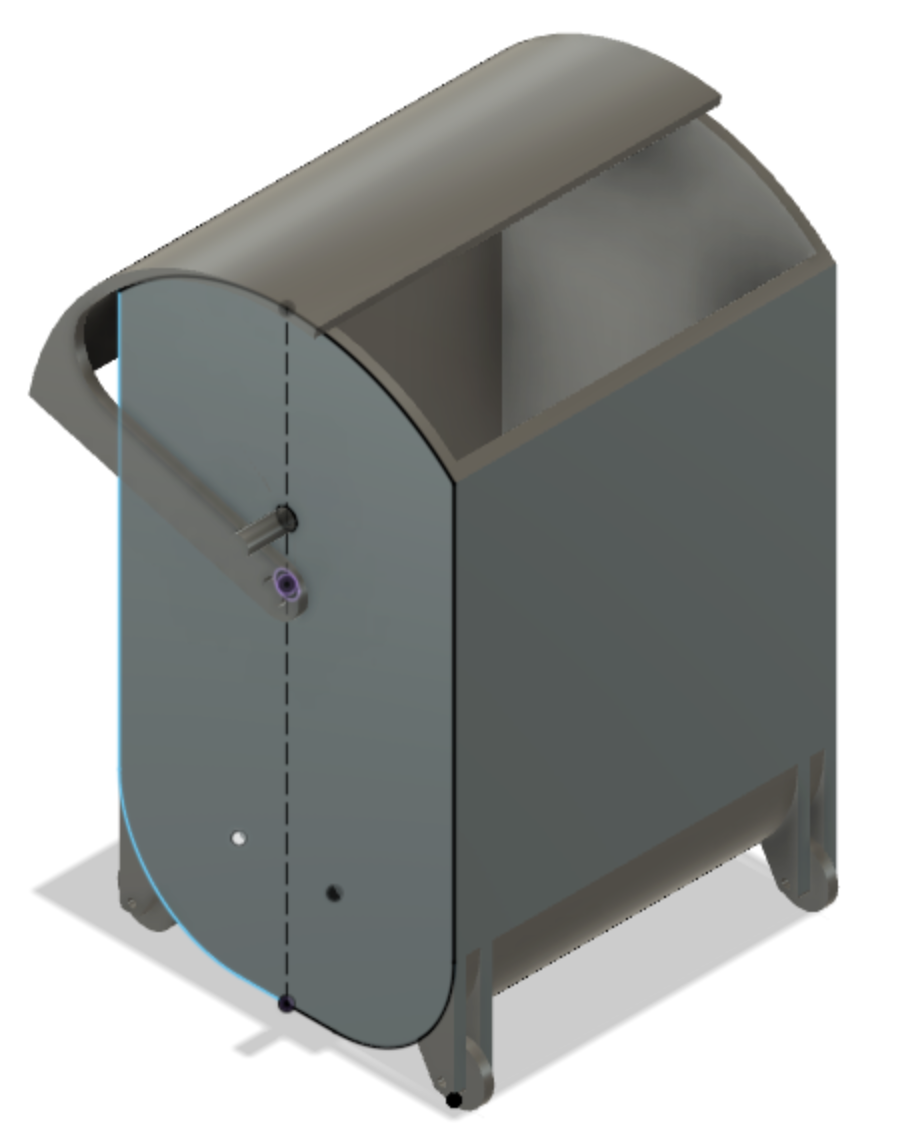 Miniatura 3 do modelo 3D Bruder Large Garbage Can