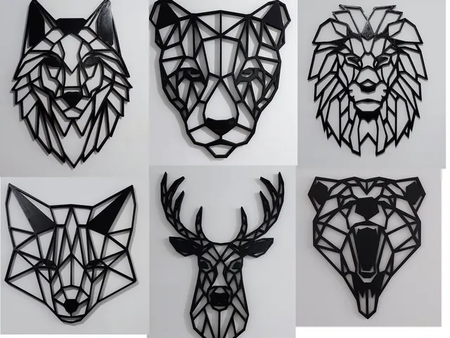 Geometric Animals Head