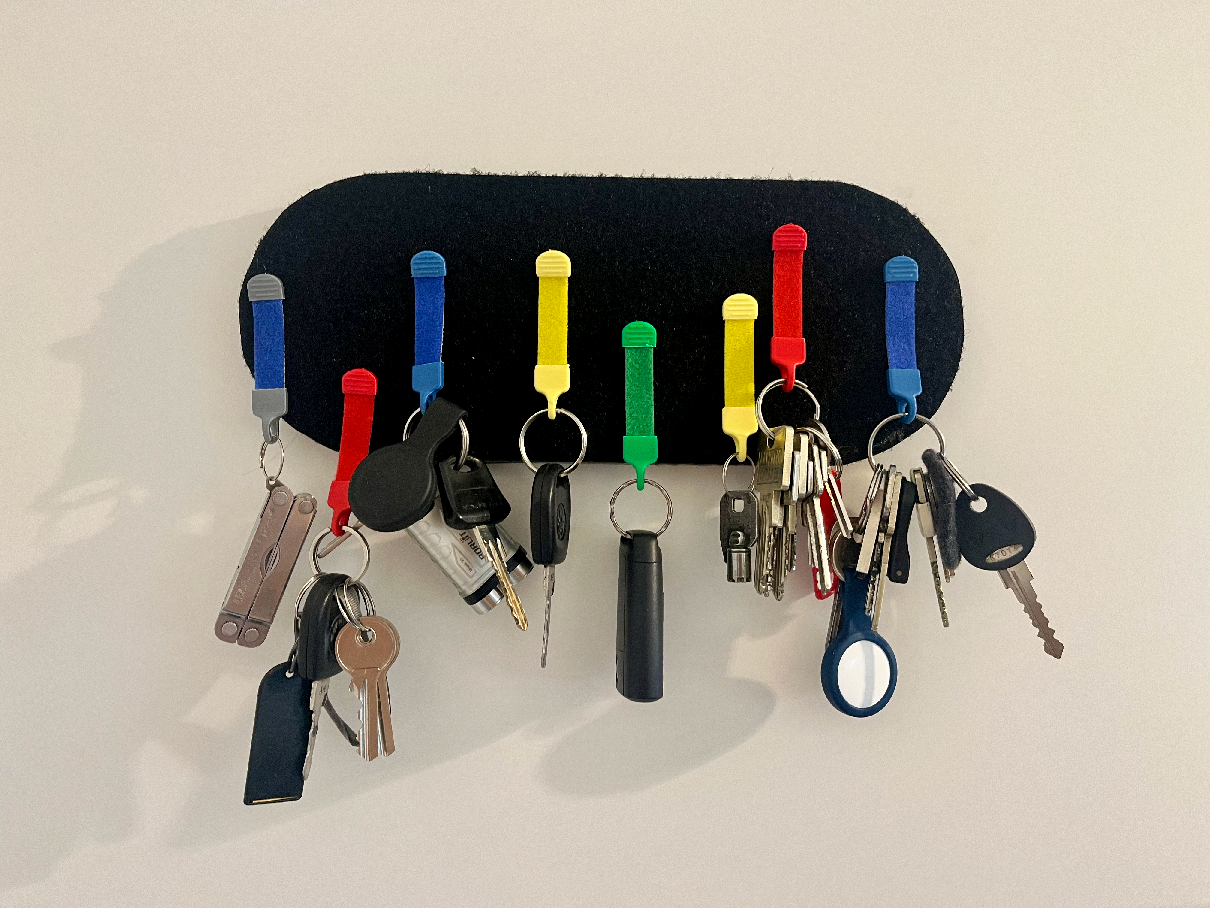 Expansive Carabiner Key Organizers : clip keychain