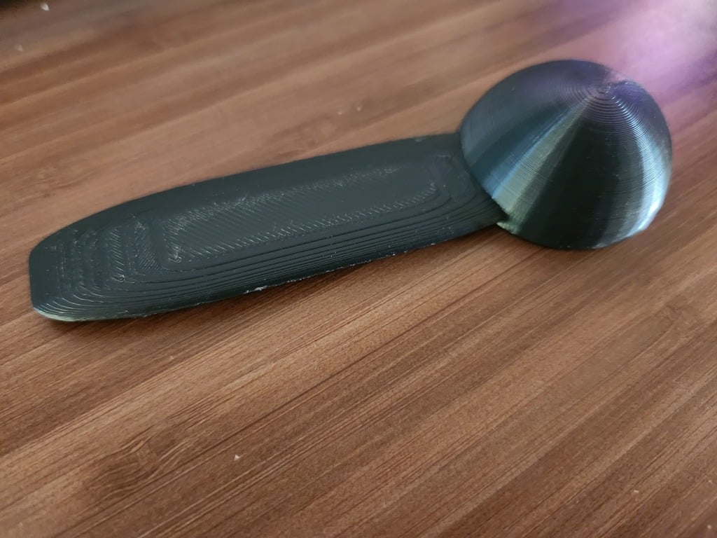 Miniatura 2 do modelo 3D Two Tablespoon measuring Cup