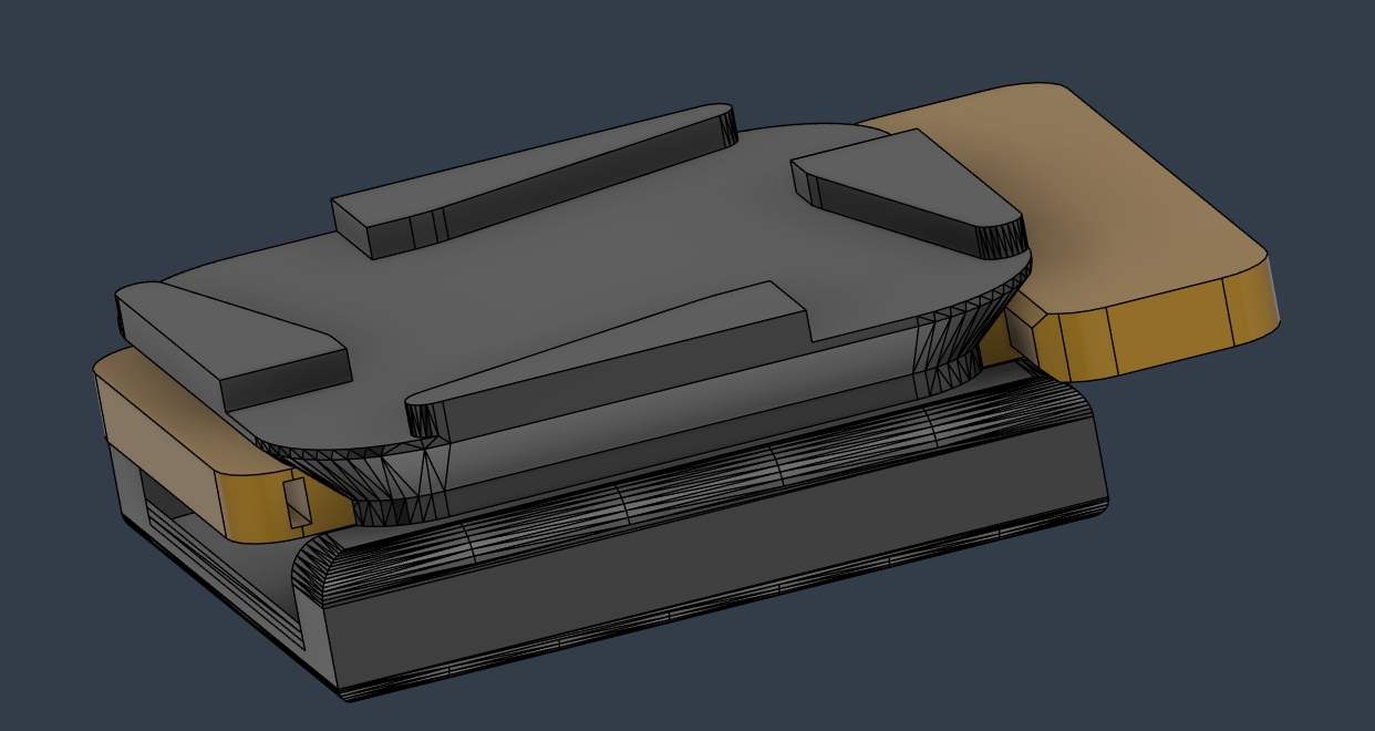 Retainer for PD Clip holder (Motorola T82 - Peak design adapter)