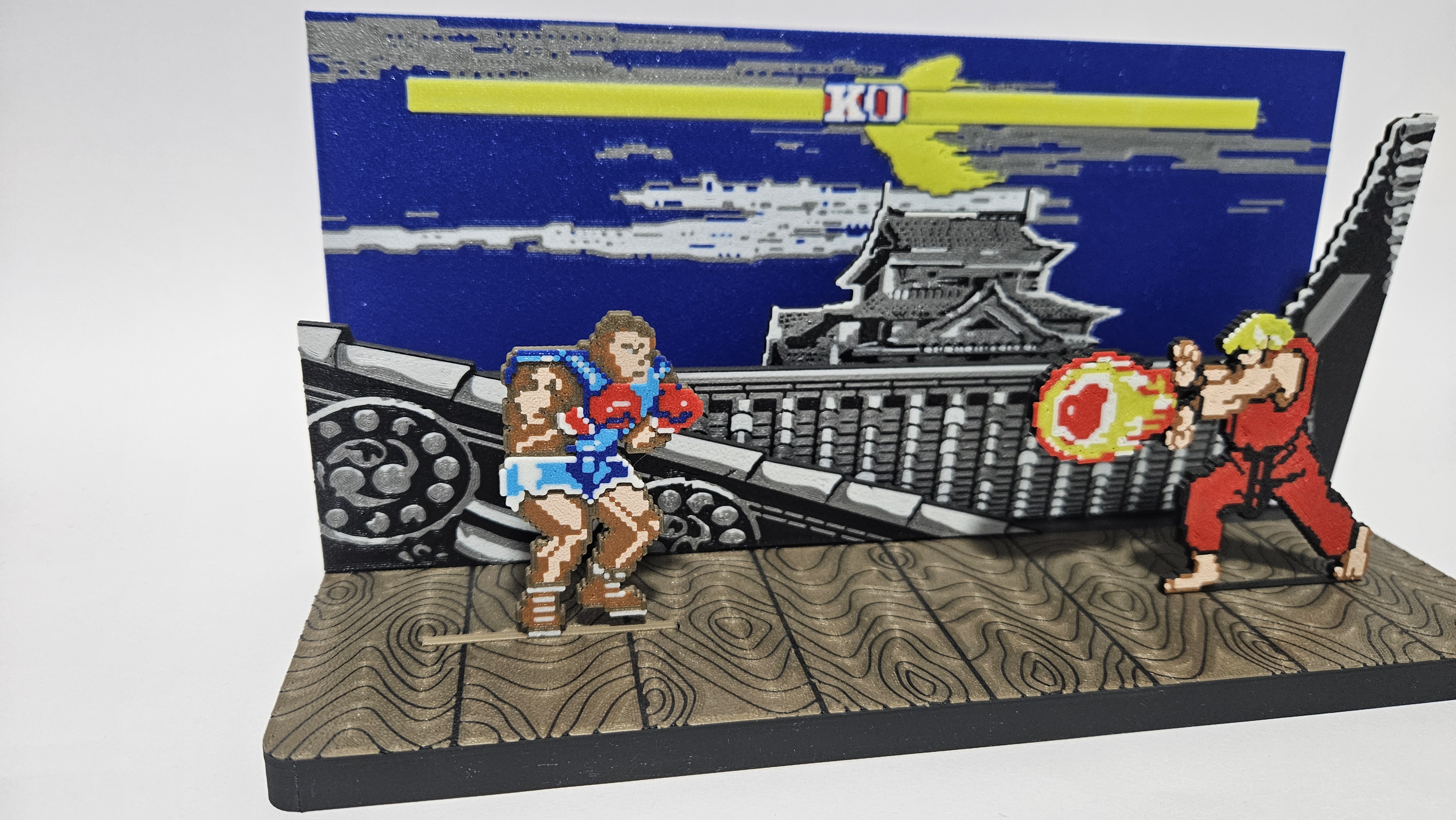 Balrog SF2- Classic Edition (Diorama & Keychain)