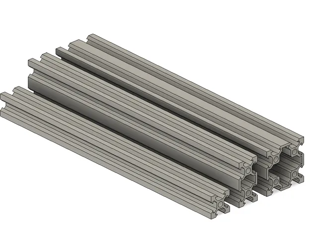 V-slot extrusions 250mm 2020-2040-4040