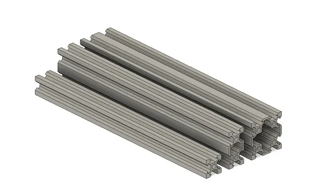 V-slot extrusions 250mm 2020-2040-4040