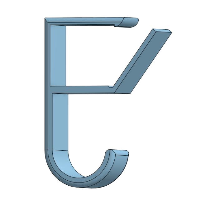 Cap Hanger (Hat) by DGP_Maluco Download free STL model