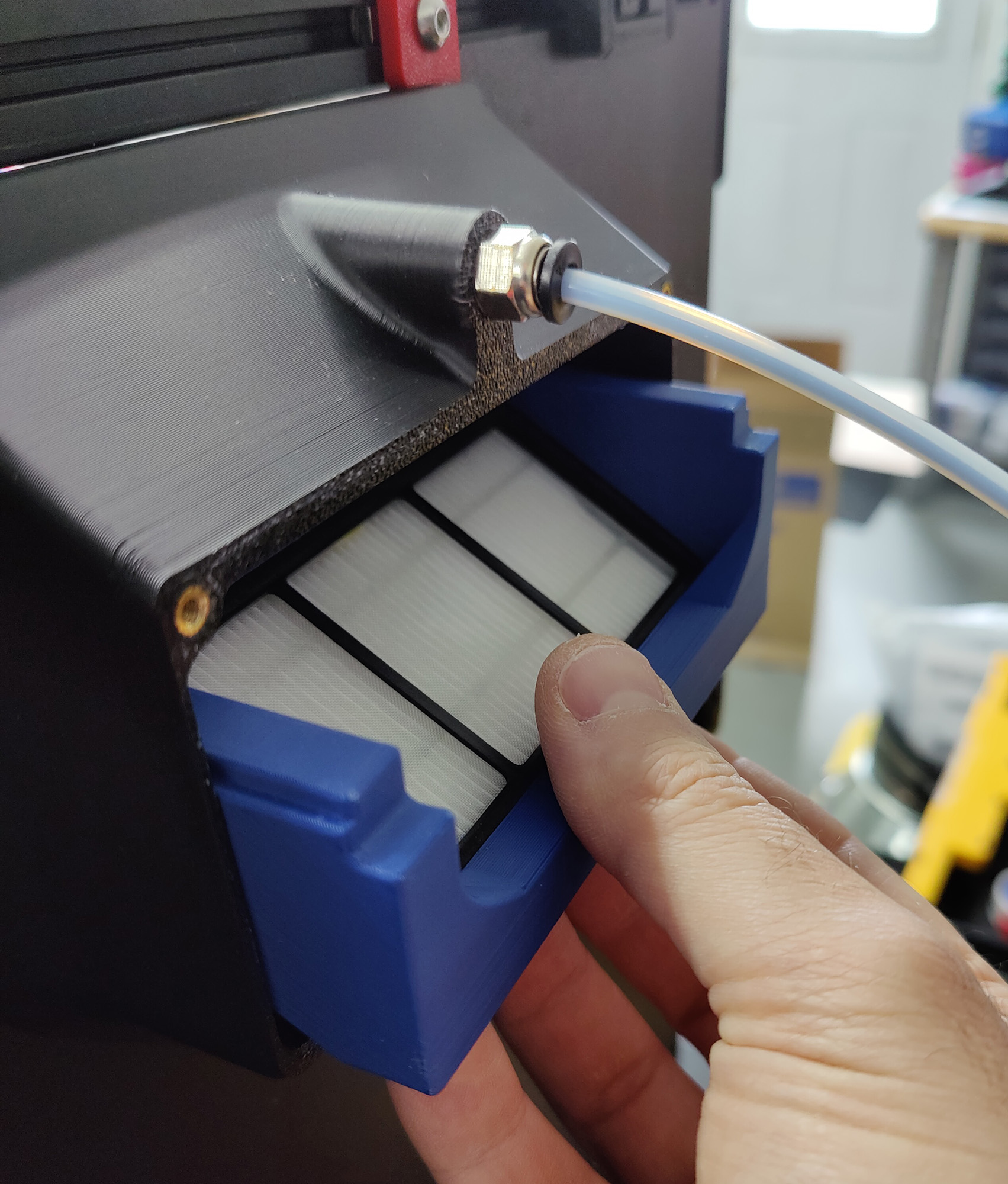 Voron 2.4 Roomba 800/900 HEPA Filter Box by Phil Download free STL