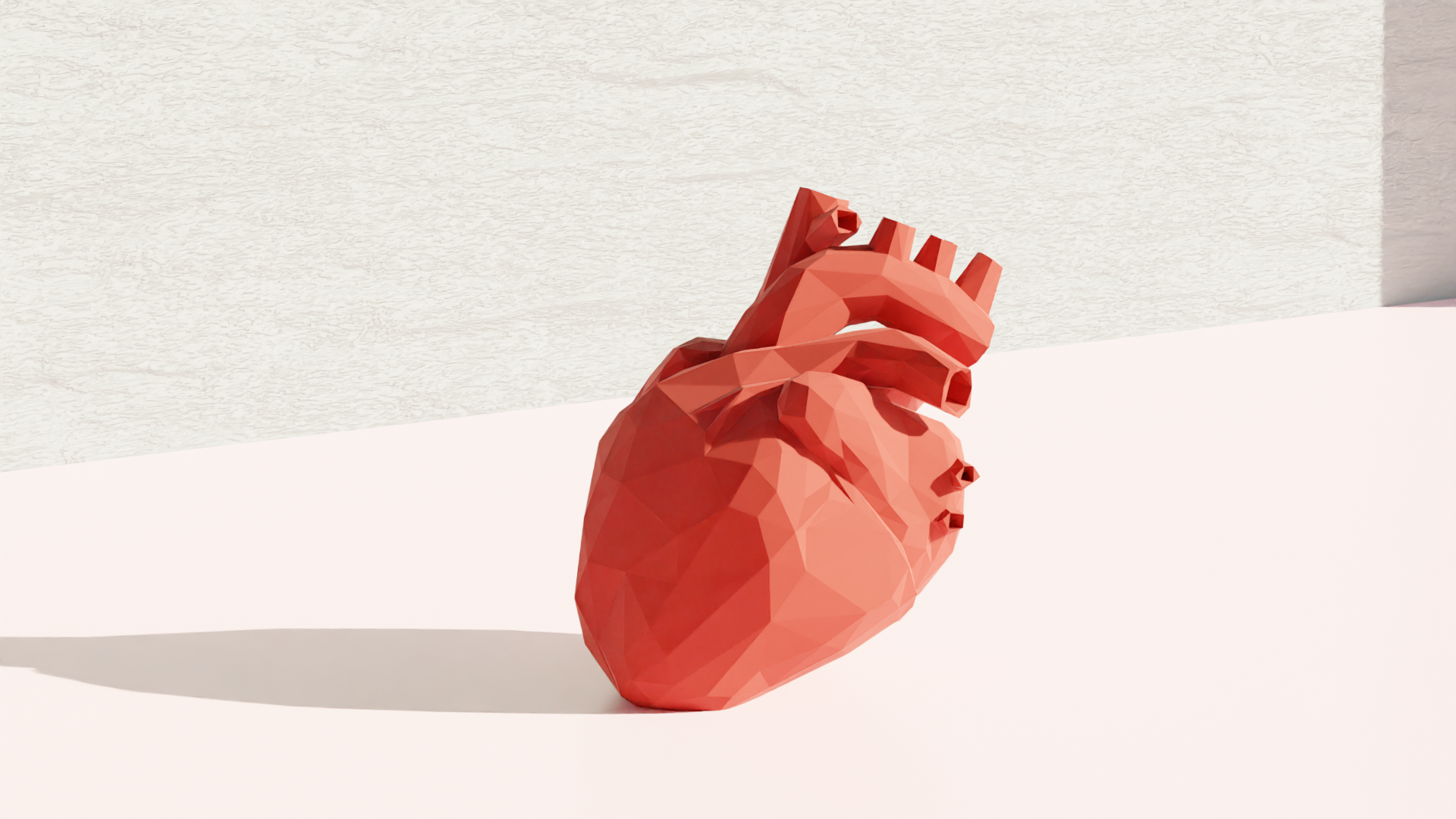 Anatomical Heart - Low Poly (Decoration)