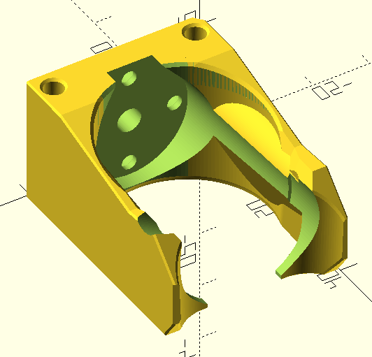 Voron 0.2 Rapido (1 or 2) HF hotend miniSB mount