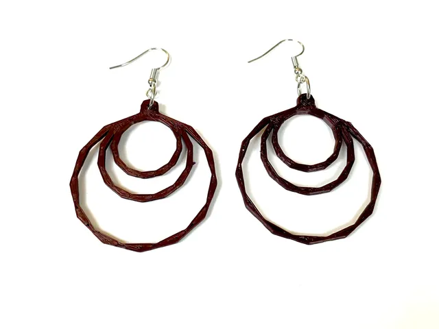 Lowpoly earring