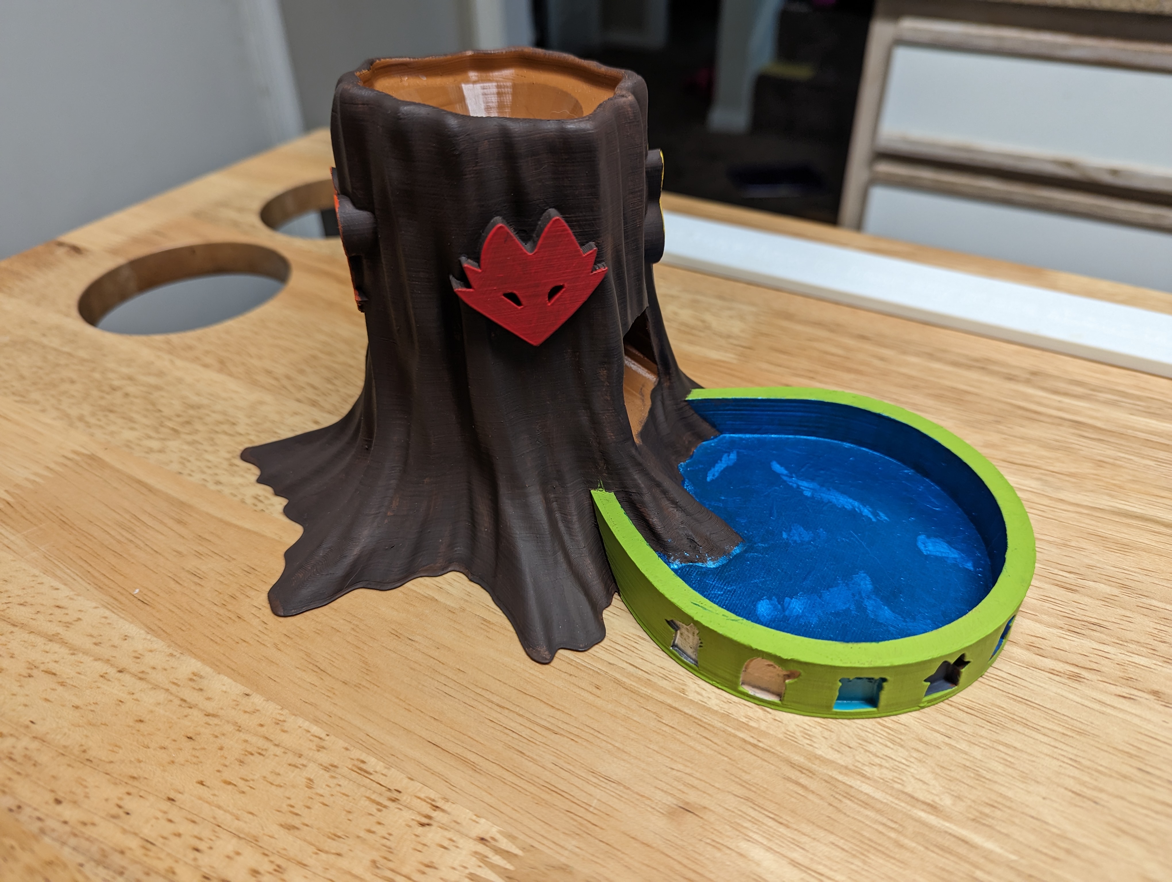 Root Themed Dice Tower