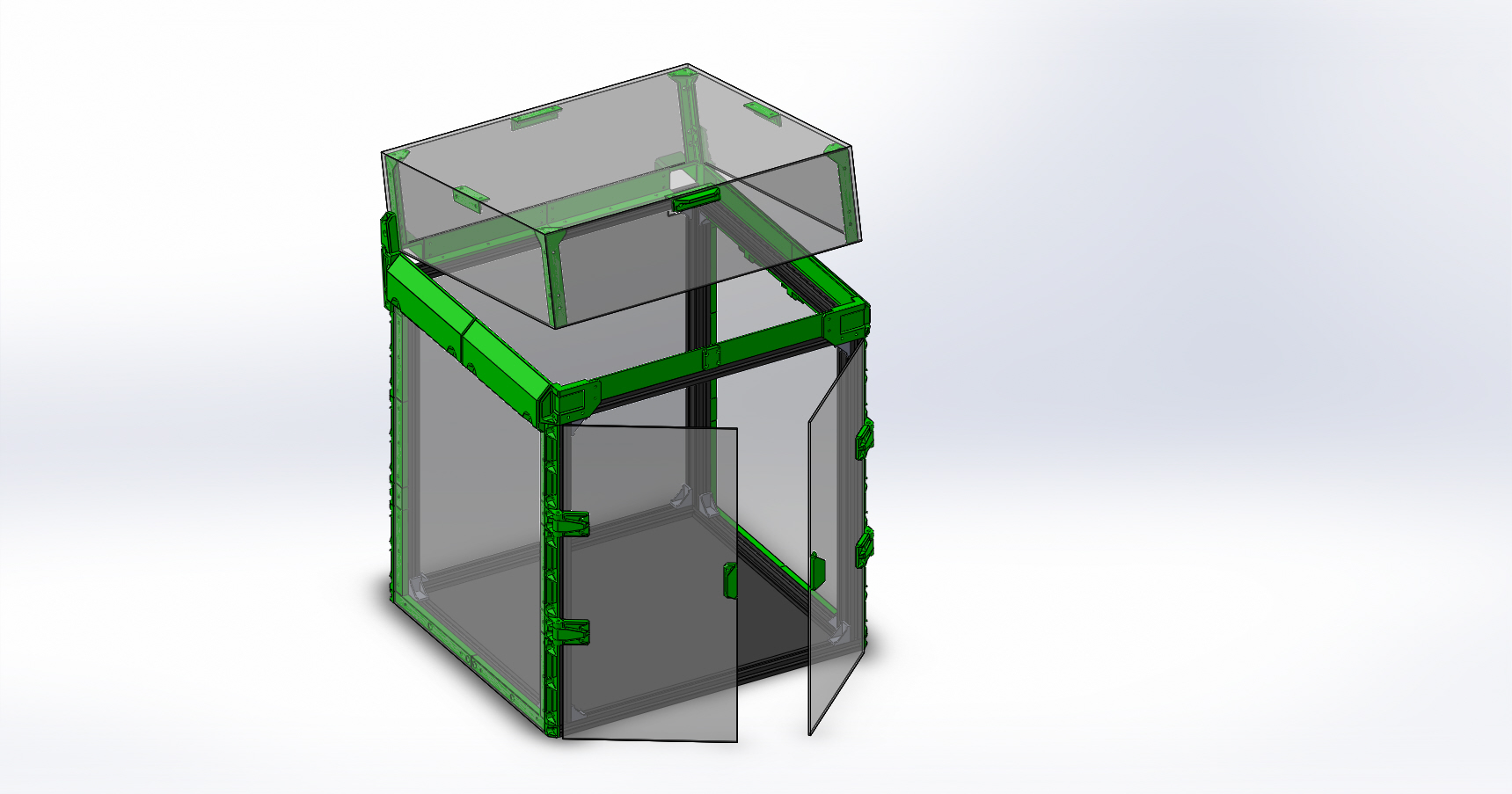 Tronxy X5SA Enclosure by ru_di_y Download free STL model