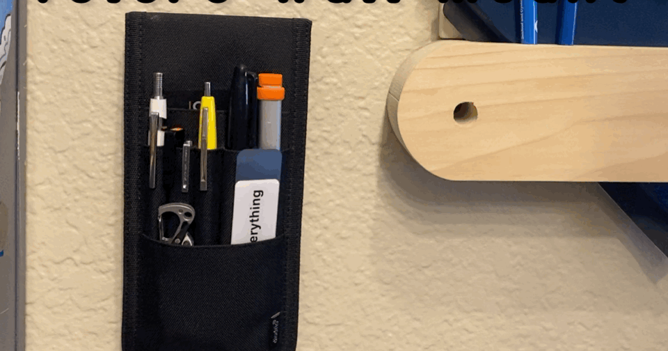 Velcro Wall Mount by jonozilla Download free STL model