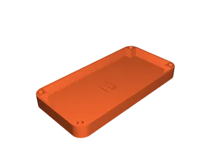 Cable + Logitech USB receiver box by Wiz | Download free STL model ...