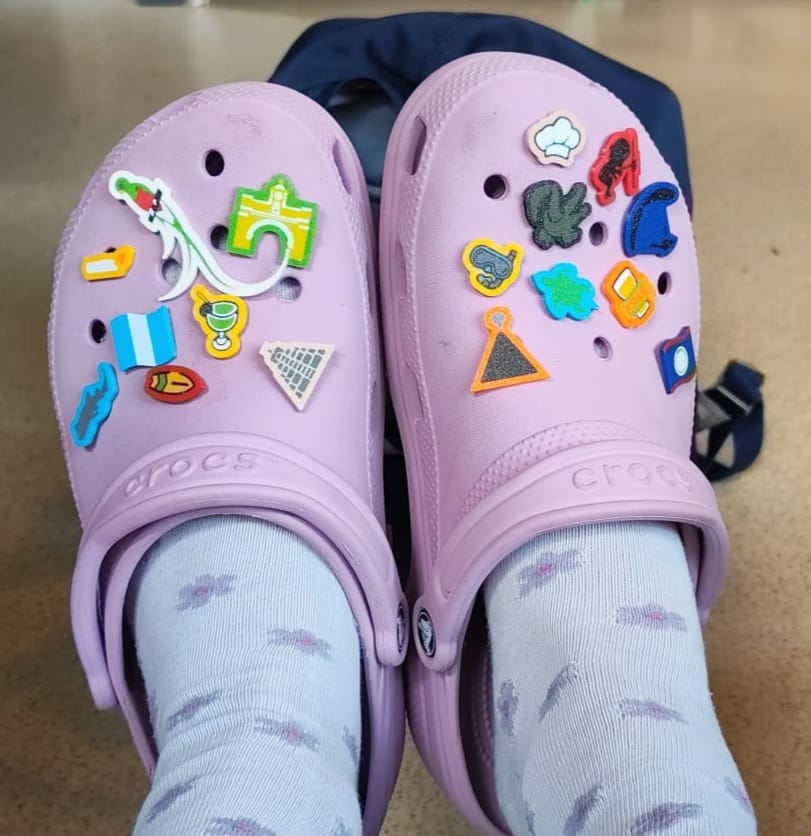 The ultimate "I have been to Guatemala and Belize and I want to show that while wearing my crocks" set