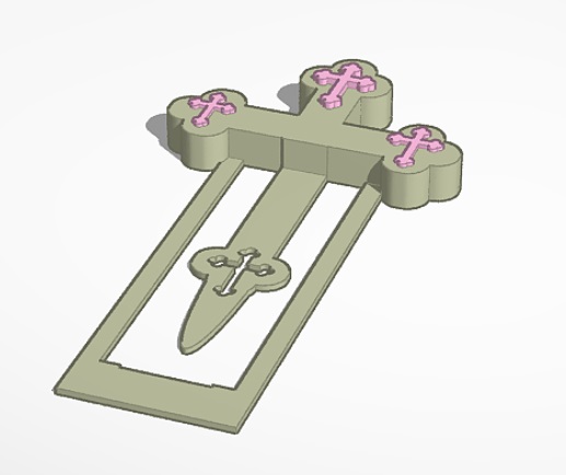 Cross Bookmark