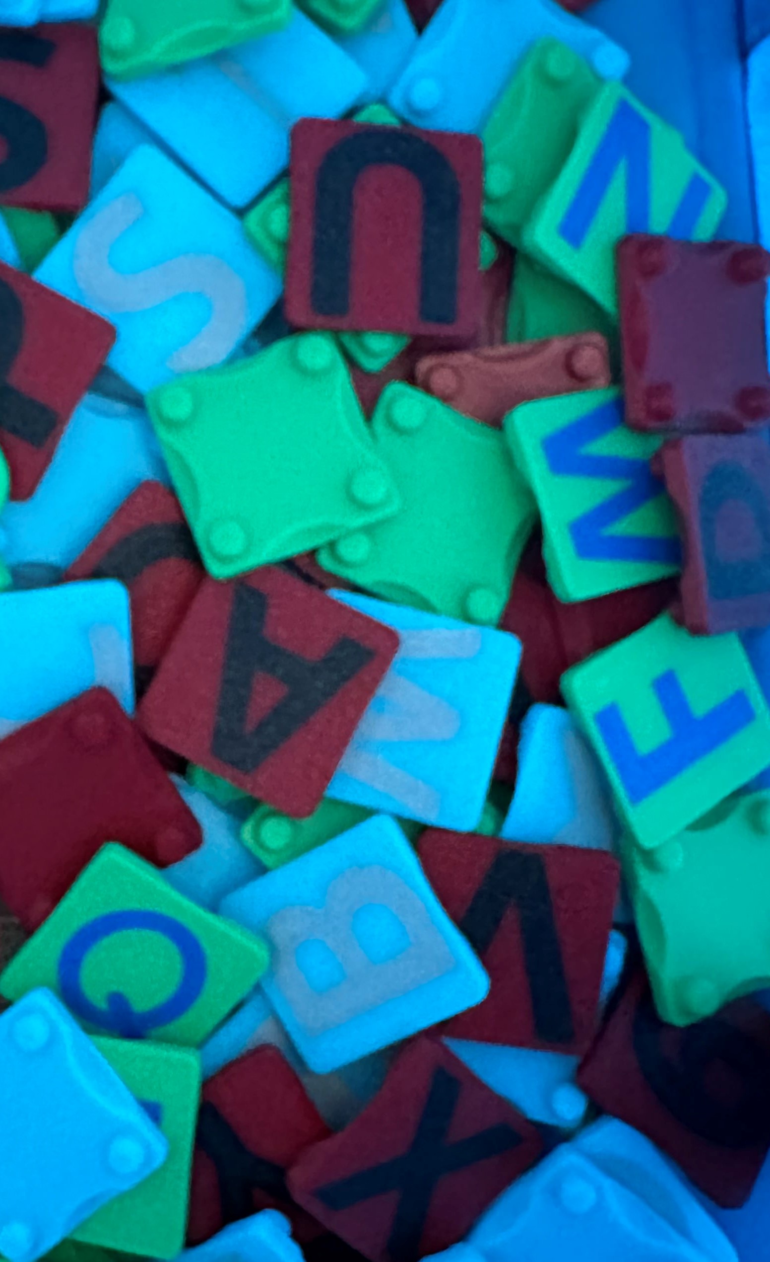 Pegboard Letters and numbers by ETSforfun Download free STL model