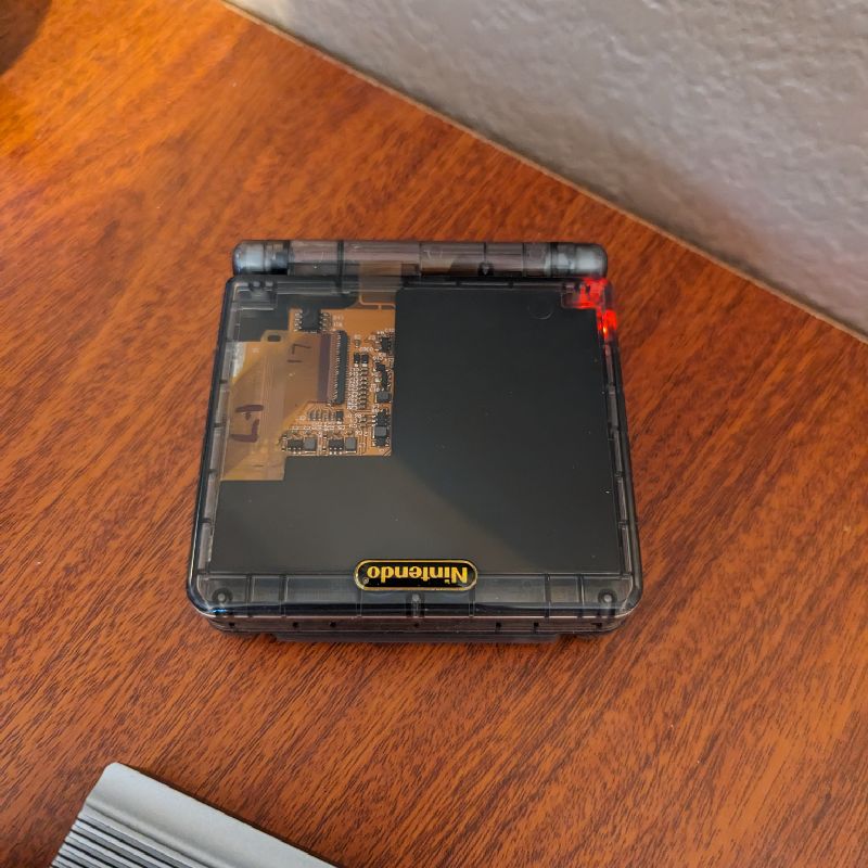 FunnyPlaying Game Boy Advance SP 3.0 IPS Screen Bracket by