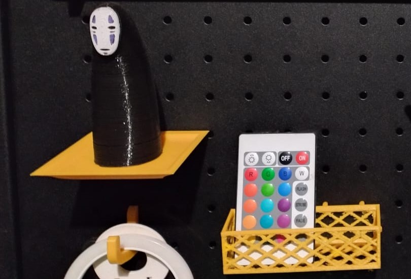 Mesh Pegboard Basket (0.46mm) by Matyas Doyle Download free STL model