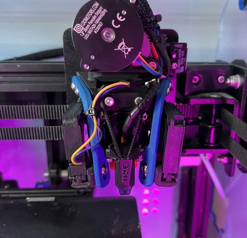 Bigtreetech Microrobe mount for Manta Mk2