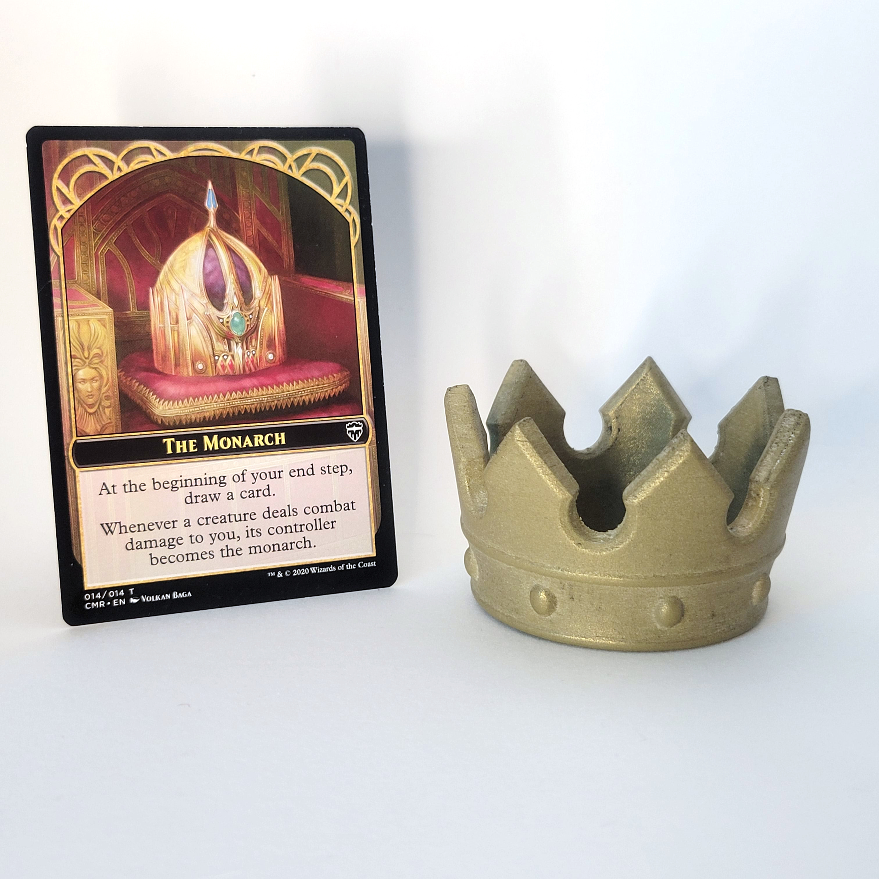 Mini Monarch Marker - MTG Monarch Token / Mini Crown