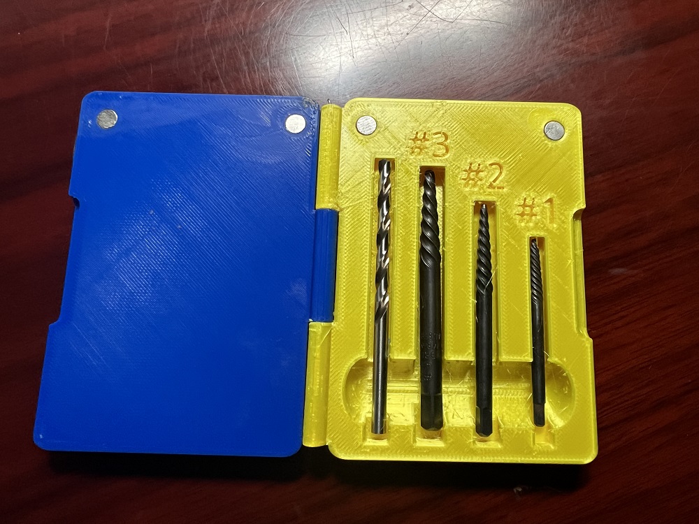 Screw Extractor (Easy Out) Magnetic case