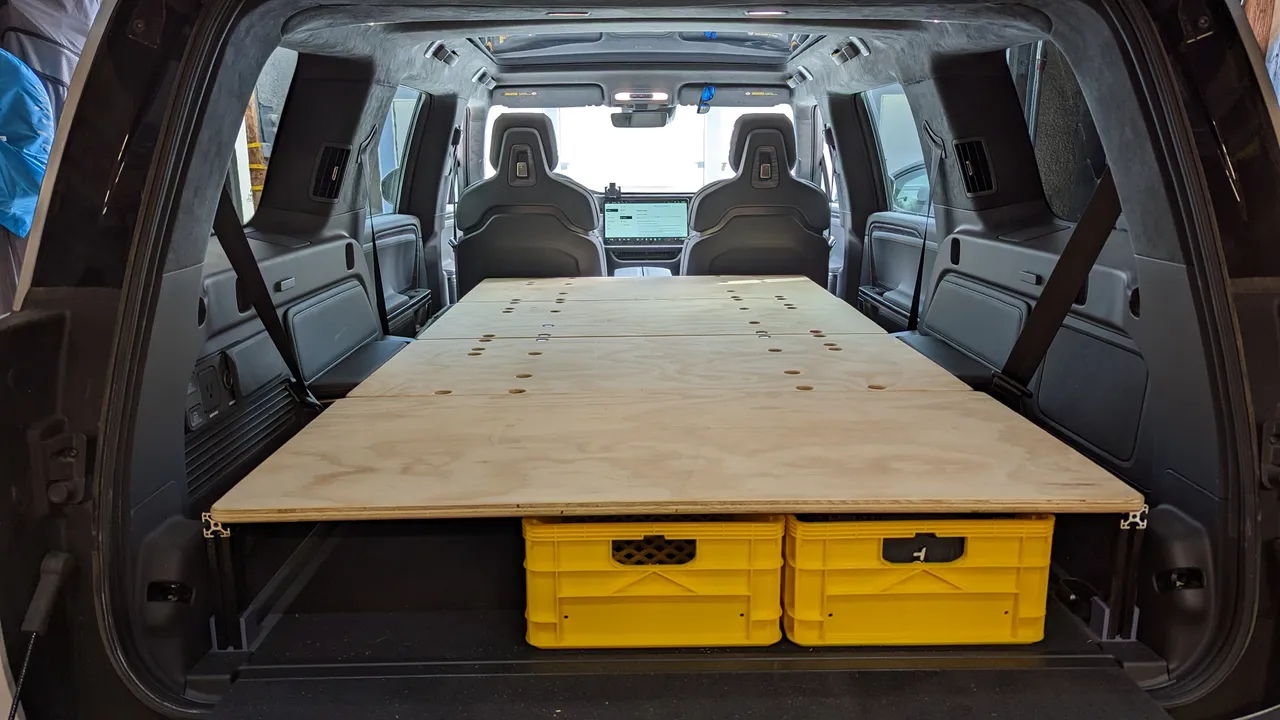 Rivian R1S Sleeping Platform by S005J Download free STL model