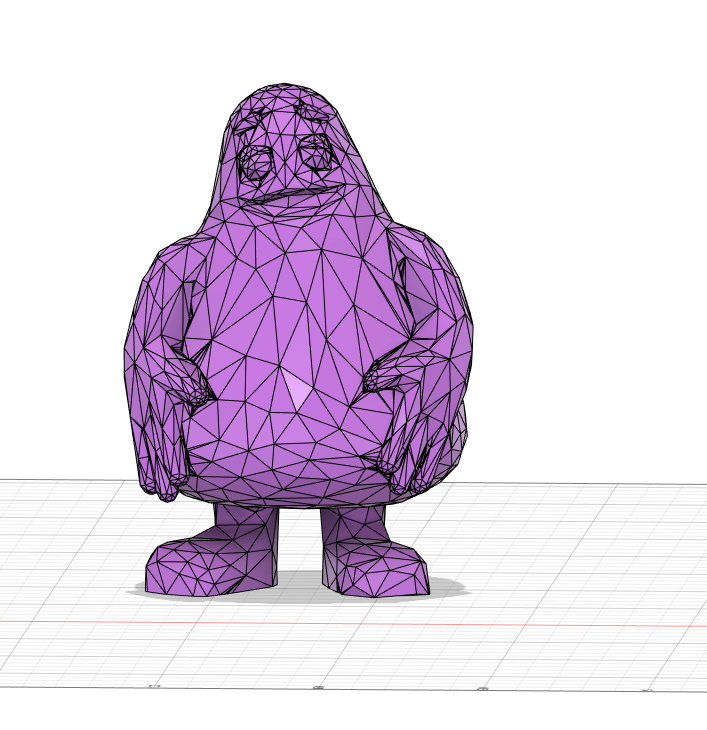 Low Poly Grimace