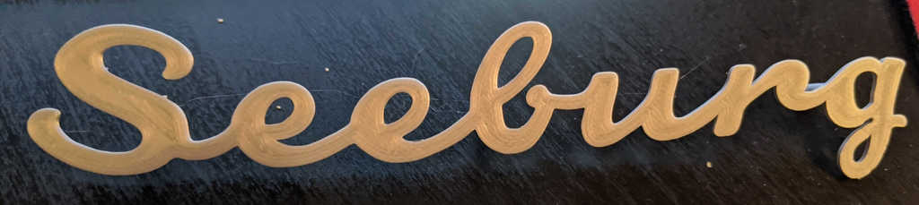 Seeburg Teardrop Speaker Logo