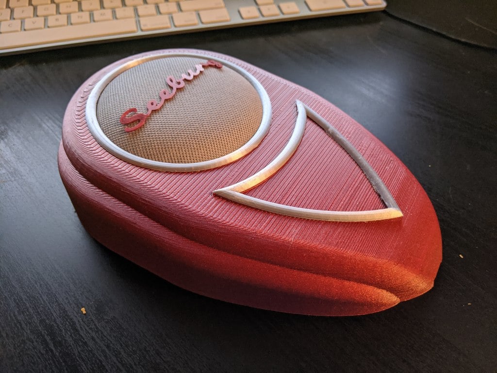 Seeburg Teardrop Google Home Mini speaker