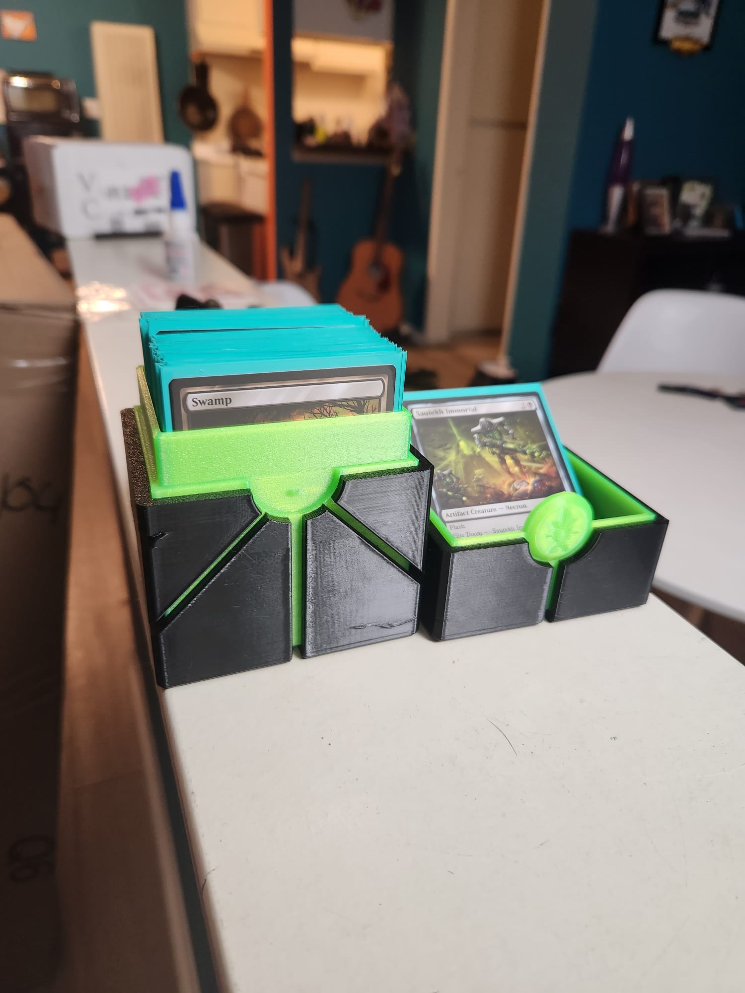 Necron Summoning Core Deck Box MTG EDH Commander by PropFortress