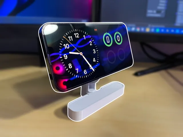 iPhone MagSafe Charging Stand - StandBy Mode
